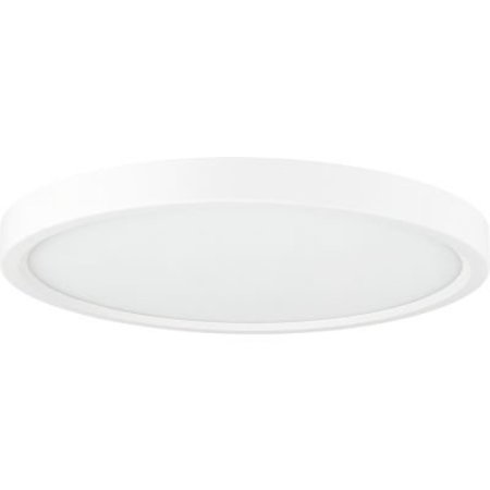 SUNSHINE LIGHTING Sunlite LED 11in Slim Saucer Flushmount Ceiling Light Fixture, 15W, 1050 Lumens, Dimmable 87765-SU